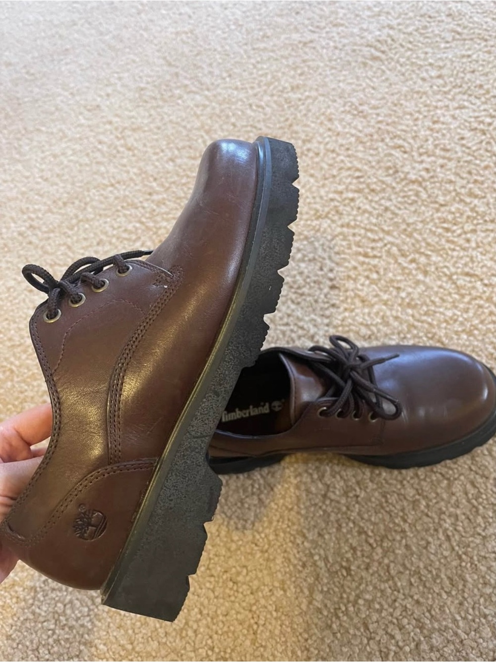 Timberland Brown Leather Women's Chukka Boots